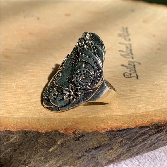 ♈️ Carved Zodiac Goddess Aries 925 Zodiac Sign Ring Size 7 & 9 - Picture 6 of 7